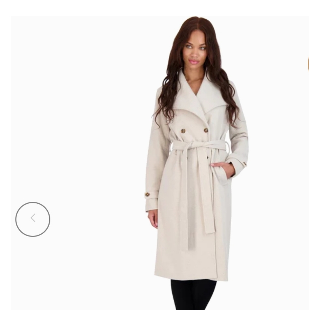 Avec Les Filles wrap wool jacket size S